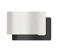 ACVACV Placa de Hoja de Acero con Resorte, Pegatina magnética Flexible, Cama térmica Flexible, for mejoras en el hogar, Piezas de Impresora 3D(138x78mm)