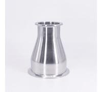 ACVACV Reductor de Abrazadera Triple de 102 mm-K119, Acero Inoxidable Sus 304, Accesorio for tubería Sanitaria, Conector, Conector de Manguera de Abrazadera Triple.(85mm-K106)