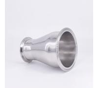 ACVACV Reductor de Abrazadera Triple de 108 mm-K119, Acero Inoxidable Sus 304, Accesorio for tubería Sanitaria, Conector, Conector de Manguera de Abrazadera Triple.(38mm-K50.5)