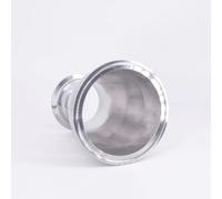 ACVACV Reductor de Abrazadera Triple de 89 mm-K106, Acero Inoxidable Sus 304, Accesorio for tubería Sanitaria, Conector, Conector de Manguera de Abrazadera Triple.(38mm-K50.5)