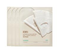 ACWELL - Licorice pH Balancing Real Toning Capsule Gel Mask - 34g*4piezas