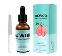 ACWOO 30 ml Tratamiento Hongos Uñas Pies, Solución Antifúngica Para Uñas De Pies con Lima de Uñas, Eliminador De Hongos En Las Uñas, Las Uñas Envejecidas, La Decoloración Y Las Uñas Dañadas