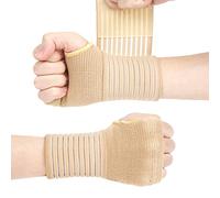 ACWOO Muñequera Tendinitis Muñeca, 2pcs Ajustable Muñequeras Tunel Carpiano, Ferula Tunel Carpiano Elástica Transpirable, Muñequera Deportiva para Dolor Articulaciones, Esquinces, Palm Support