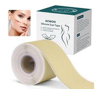 ACWOO Parches para Cicatrices, 3 M Hojas de Silicona para Cicatrices, Parches Silicona Cicatrizantes, Tiras cicatrizantes, para Cicatrices Causadas por Cesárea, Quemaduras, Cirugía, Acné y Más