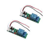 Acxico 2 unidades DC 12 V ciclo infinito disparador retardo tiempo temporizador relé encendido apagado módulo