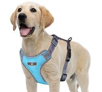 Acxilexy Arnés Cómodo Transpirable Anti Tirones para Perro, Ajustable Con Asa y Anillos, Reflectante y Táctico para Perros Grandes, Medianos y Pequeños