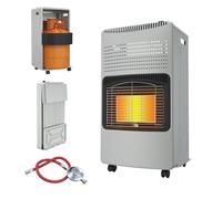 ACXIN Calefacción de gas plegable para interiores con quemador de cerámica | 1500 W-2750 W-4200 W, 3 niveles de calor, ODS y protección antivuelco, adecuado para botellas de gas butano o propano de 5 a