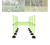 ACXIN Juego de barras de salto de agilidad para entrenamiento condicional, multifuncional, juego de obstáculos para entrenamiento de rebote, regateo, deporte escolar (verde)