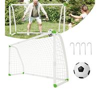 ACXIN Portería de fútbol de PVC duradera, portería de fútbol para 5 jugadores, fácil de transportar y fácil de montar (250 x 150 x 120 cm)