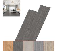 ACXIN Suelo de PVC, suelo de vinilo autoadhesivo, 18 unidades para suelos de 2,5 m² aproximados, vinilo adhesivo, efecto madera, 91,44 x 15,24 x 0,2 cm (roble nocturno)