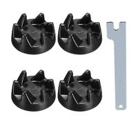 AD-9704230 Acoplador de licuadora con kit de llave, piezas de repuesto compatibles con el controlador Kitchenaid KSB5WH KSB5 KSB3 (4 piezas)