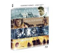 Ad Astra + Seul sur Mars + Prometheus + Sunshine - Coffret 4 films [Francia] [Blu-ray]