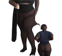 AD-BCrbgen Leggings de compresión con ajuste de una sola costura, nueva banda de compresión y opción de costuras únicas(Deep,M)