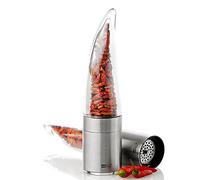 Ad Hoc MP203 Pepe - Molino para guindillas (acero y acrílico, 4,5 x 22 cm)