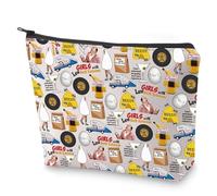 AD Inspired Gift I Don't Understand The Question - Bolsa de maquillaje para amantes de la televisión, regalo vintage de lona con cremallera, Entiende la pregunta