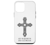 Ad majorem Dei gloriam - Gloria católica de Dios Carcasa para iPhone 12 Mini