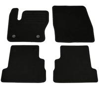 AD Tuning GmbH & Co. KG Terciopelo Ajuste felpudos Set, Negro