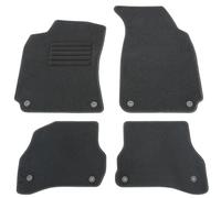 AD Tuning GmbH & Co. KG Terciopelo Ajuste fuàÿ Juego de Alfombrillas para, Negro