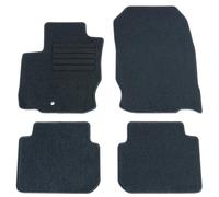 AD Tuning GmbH HG11358 - Juego de Alfombrillas de Terciopelo para Coche, Color Negro