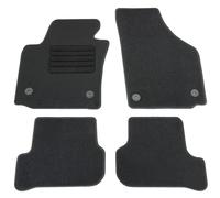 AD Tuning GmbH hg11593 Terciopelo Ajuste Soporte, Negro Fã ¼ r Juego de Alfombrillas para Seat Leon 1P, Mod. BJ. 9/05 - 10/12