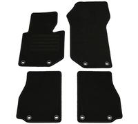 AD Tuning GmbH HG1812 - Juego de Alfombrillas de Terciopelo, Color Negro