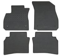 AD Tuning Juego de Alfombrillas de Goma, 4 Piezas