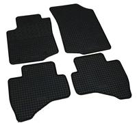 AD Tuning Juego de Alfombrillas de Goma, 4 Piezas, Alfombrillas de Goma