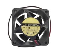 AD0612MB-A70GL 6CM Cooling Fan, 6025 12V 0.14A Stable Fan for Chassis Power Supply Industrial Equipment Heat Dissipation