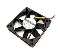 AD0812HB-D7B 8015 PWM Thin Fan, DC12V Dual Ball NAS Server GPU Mining HTPC Fan