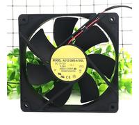AD1212MS - A70GL 12025 12CM 120×120×25mm DC12V 0.34A 4.08W Sleeve Bearing 2 - Wire 2P Power Supply Chassis Cooling Fan 2500RPM 77CFM High Airflow
