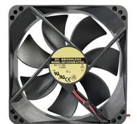 AD1224UB-A70GL 12025 Slim Fan, DC24V 0.25A Medium Airflow 2-Wire Industrial Cabinet Axial Fan