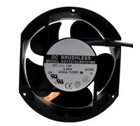 AD17212LB5151M0 17251 DC Fan, DC12V Dual Ball High Airflow Server Amplifier Fan