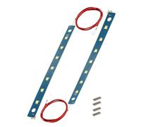 AD5M - Kit de luz LED de repuesto para impresora 3D Flashforge Adventurer 5M/5M Pro, 24 V, 7 cuentas de lámpara con cable, tira de iluminación brillante flexible, accesorios de impresora 3D (2 piezas)