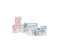 ADA CARE, Pack Esenciales para Bebé - Baño y Cambio de Pañal, Toallitas de Agua, Compresas Estériles, Kit para Recién Nacido (Rosa, Bundle Babyline)