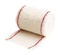ADA Confort| Vendas Elásticas Crepe | Sin Latéx, Compresión, Soporte, Uso médico, veterinario, deportivo, 100% Algodón | Pack de 210 Unidades, 4mx5cm