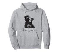 Ada Lovelace - Mujer Fuerte Envejecida y Vintage Sudadera con Capucha