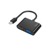Ada. vídeo, 2 en 1, f. Mini-DisplayPort-port VGA y HDMI™, Ultra-HD 4K