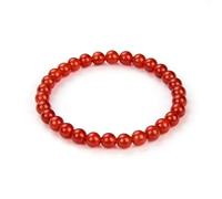 Adabele - 1 pulsera elástica natural de piedras preciosas de 6 mm, cuentas de 7 pulgadas, 7.5 pulgadas, 8 pulgadas, cristal curativo, cuarzo de energía, chakras, joyería de regalo de cumpleaños para