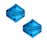 Adabele 5301/5328 - Cuentas bicónicas de cristal austríaco, alternativa a los cristales Swarovski, 100 unidades