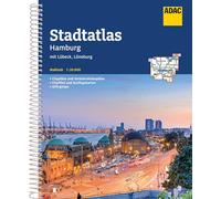ADAC Stadtatlas Hamburg 1:20.000: mit Lübeck, Lüneburg