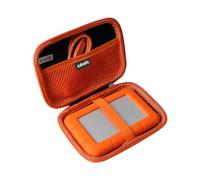 Adada Funda rígida de viaje para disco duro externo portátil LaCie Rugged Mini 2TB/1TB/3TB/4TB/5TB