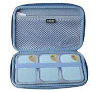 Adada Funda rígida para SanDisk 500GB / 250GB / 1TB / 2TB Extreme Portable SSD (azul cielo, funda para 3 discos duros)