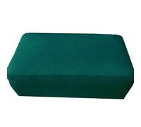 adadvo Funda Otomana Cuadrada, Rectángulo Funda De Reposapiés Almacenamiento Funda de Puff con Parte Inferior Elástica(G8,106-126x35-50x35-45)