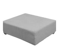 adadvo Funda Otomana Rectangular, Funda de Reposapiés de Sofá, Funda para Taburete Elástica Extraíble Protector de Puff con Parte Inferior Elástica(N4,75-85x60-70cm)
