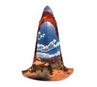 ADAhgu Arches National Park - Capa con capucha para carnaval, unisex, para cosplay, festivales, celebraciones, uso al aire libre
