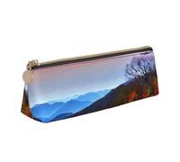 ADAhgu Blue Ridge Mountains - Estuche ligero con cremallera para guardar bolígrafos, para estudiantes escolares