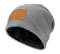ADAhgu Gorro de punto gofre con estampado de bandera de Sri Lanka, suave, ligero, casual, deportivo, para invierno, cálido, gris claro, Talla única