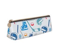 ADAhgu Hockey Elements - Estuche ligero con estampado creativo y versátil para guardar bolígrafos, con cremallera, para estudiantes escolares