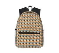 ADAhgu Mochila informal ligera y cómoda con estampado de camello y arena del desierto, unisex, para viajes, senderismo, uso diario, deportes