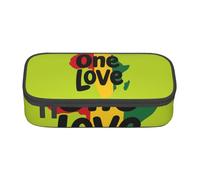 ADAhgu One Love Afric - Estuche grande de almacenamiento para lápices, suministros escolares, viajes, estudiantes, profesionales
